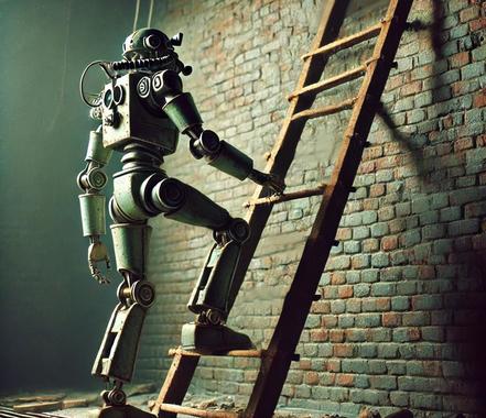 ladder with missing steps